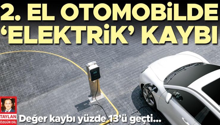 2. el otomobilde ‘elektrik’ kaybı… Hürriyet Türkiye’deki elektrikli otomobillerin son bir yıldaki fiyat değişimini çıkardı